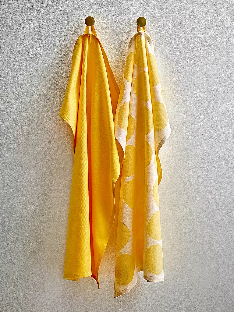 SOEDAHL | Set di strofinacci 2 pz. BUBBLES Giallo | Giallo