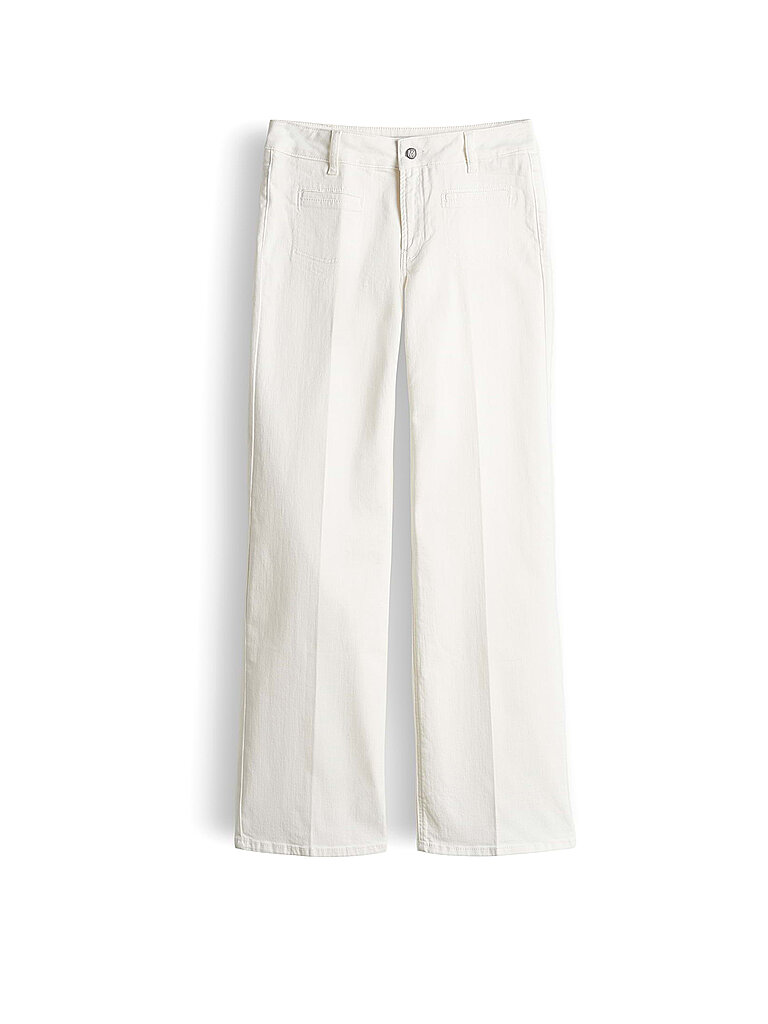 Jeans Wide Leg CARIE FRENCH bianco 36