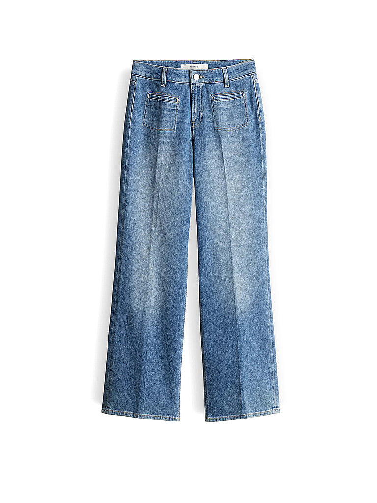 Someday Jeans Straight Fit blu 40