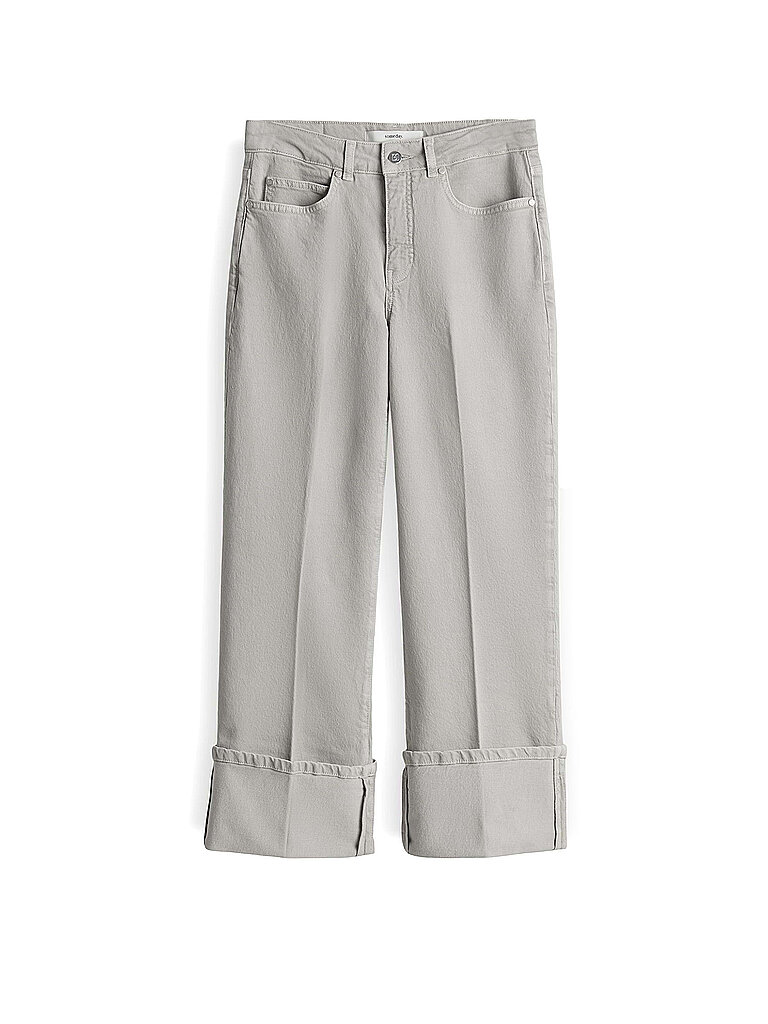 Pantaloni 7/8 CORAH TURN UP SLEEK grigio chiaro 38