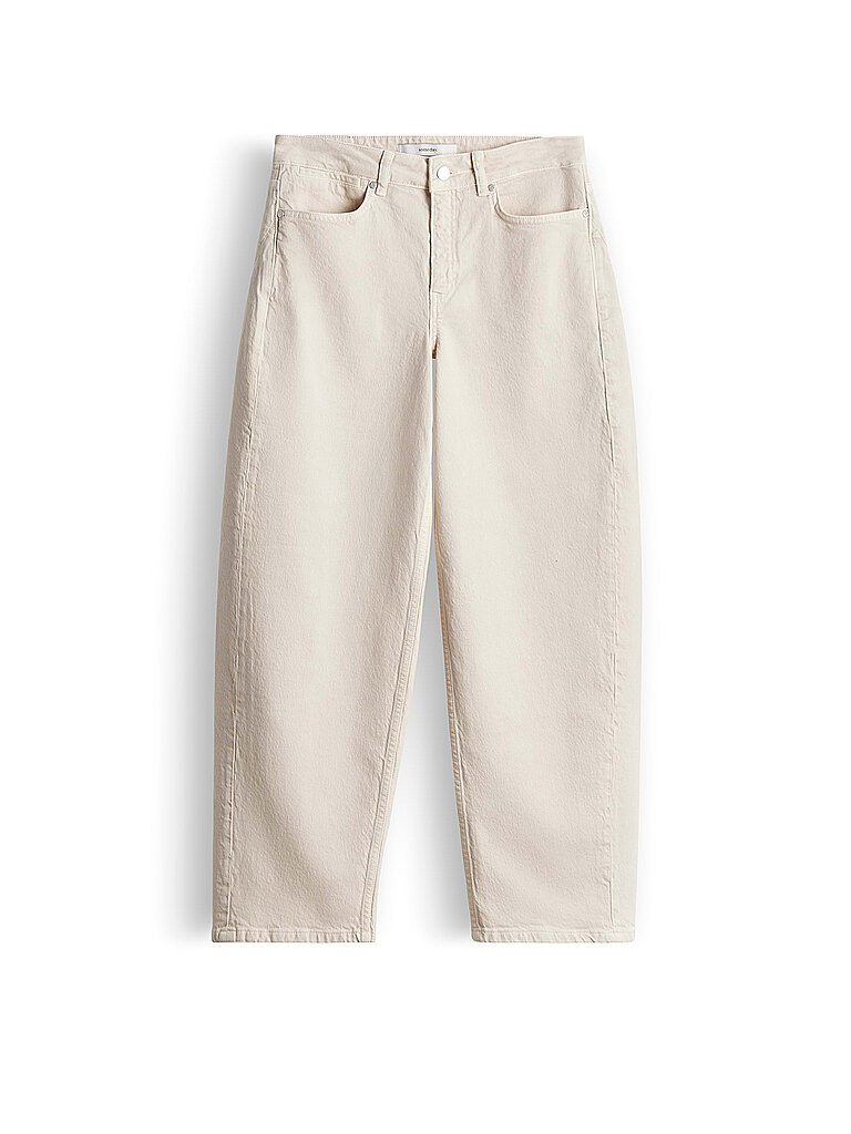 Jeans Mom Fit CELLMA BARREL EASE beige 38