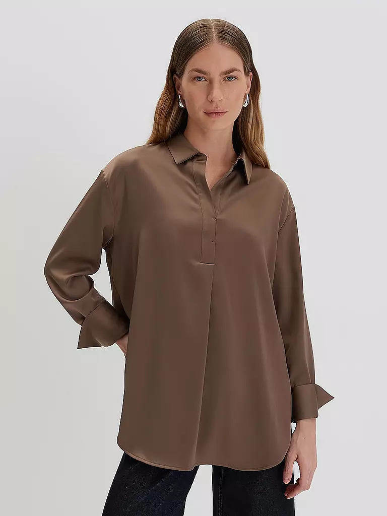 SOMEDAY | Bluse ZANZA | Marrone