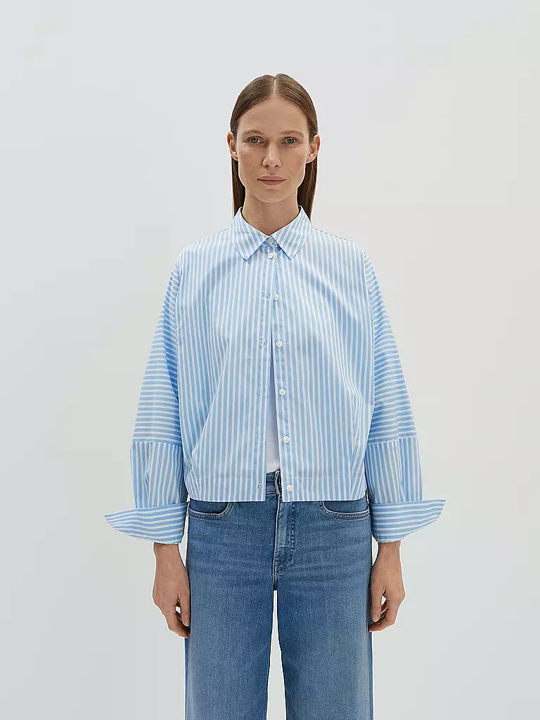 SOMEDAY | Bluse ZESTO DETAIL | Blu