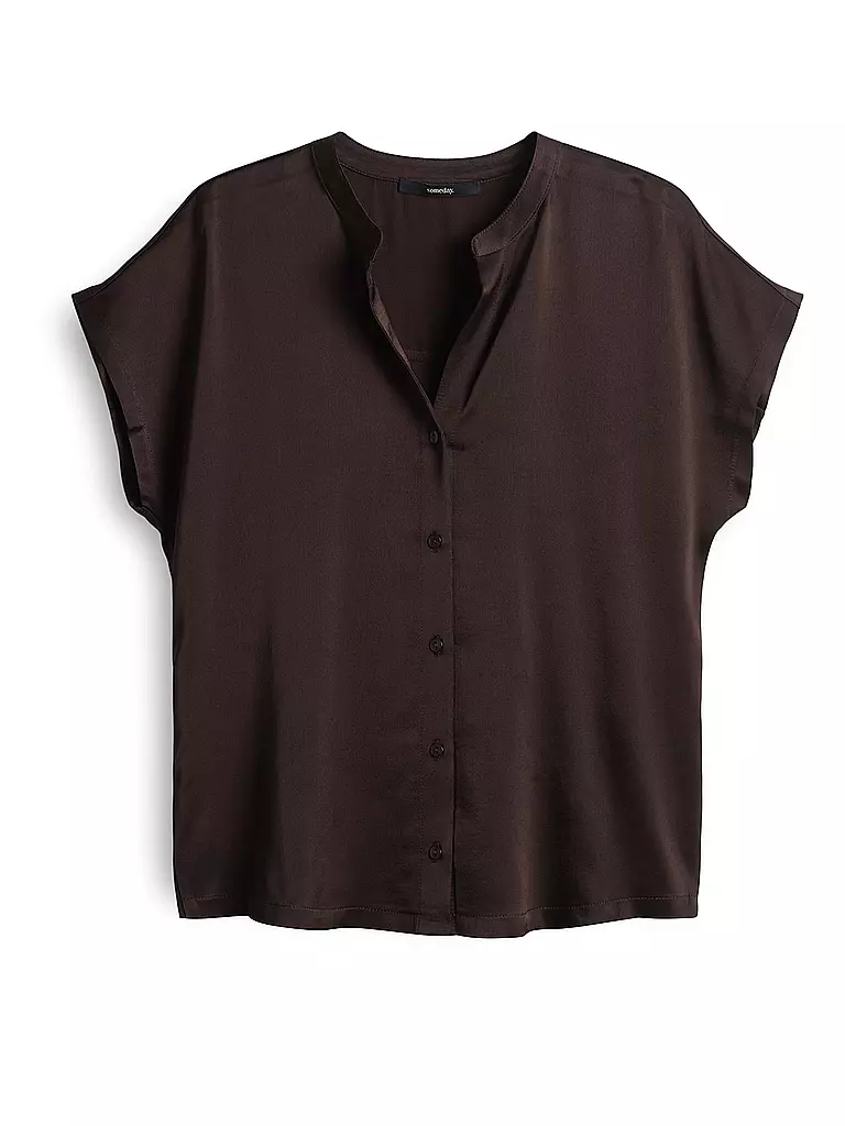 SOMEDAY | Blusenshirt KORALIE | Marrone