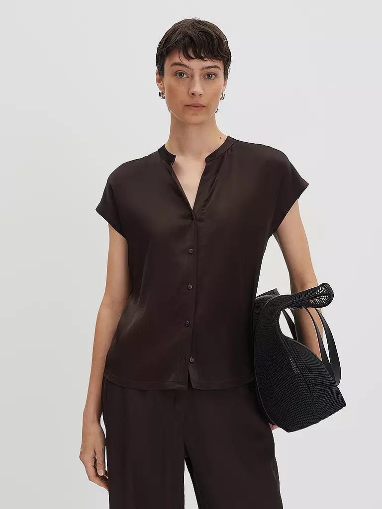 SOMEDAY | Blusenshirt KORALIE | Marrone