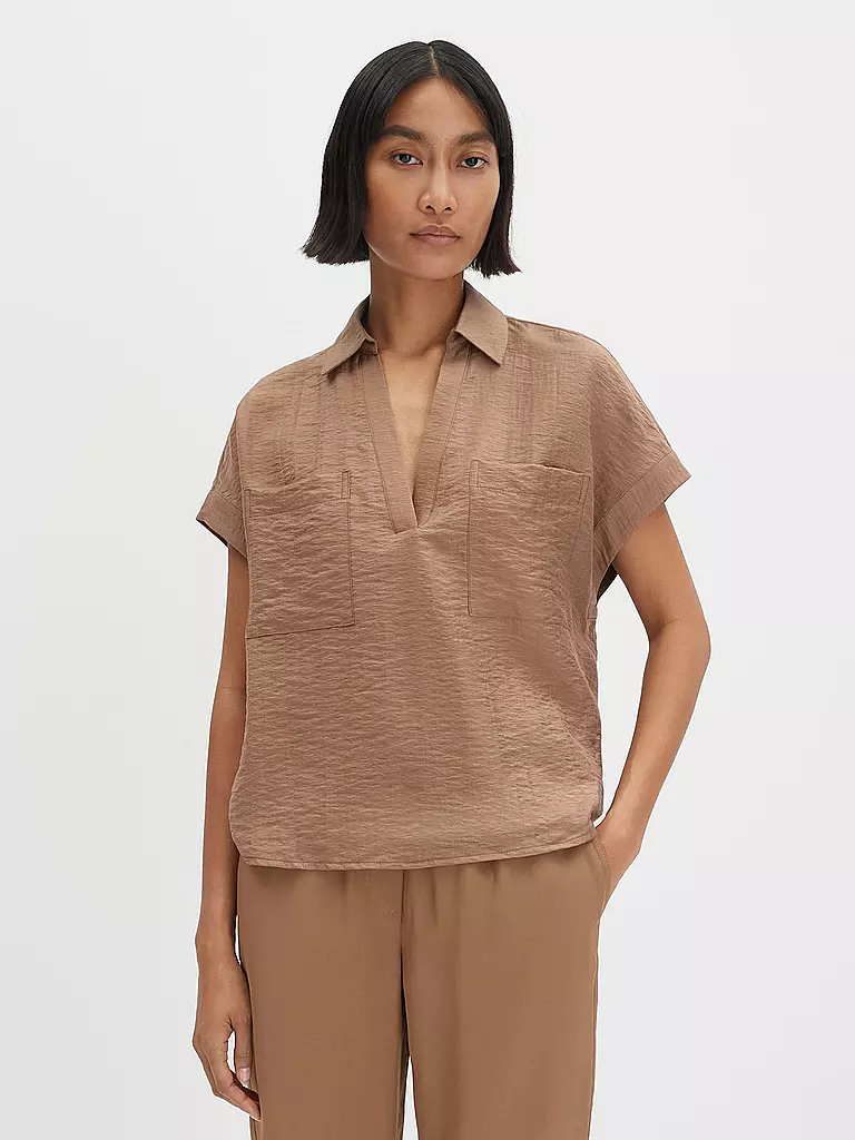 SOMEDAY | Blusenshirt ZLEANA | Marrone