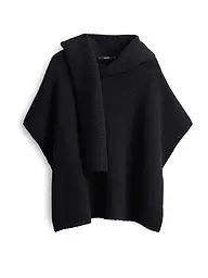 SOMEDAY | Cape - Poncho BOLANA CAPE | Nero