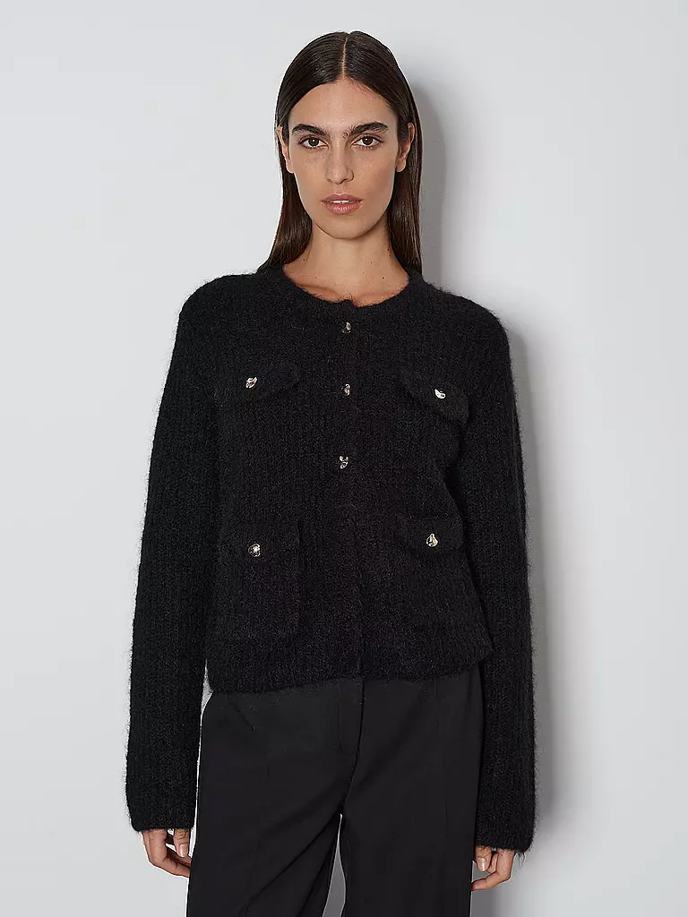 SOMEDAY | Cardigan TINARA DETAIL | Nero