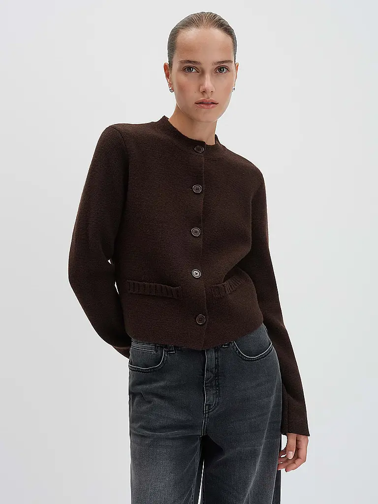SOMEDAY | Cardigan TOLEEN | Marrone