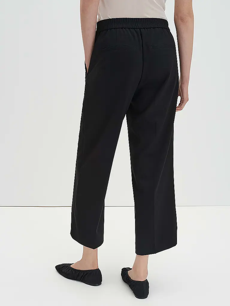 SOMEDAY | Culotte CHARLIE CROPPED WIDE | Nero