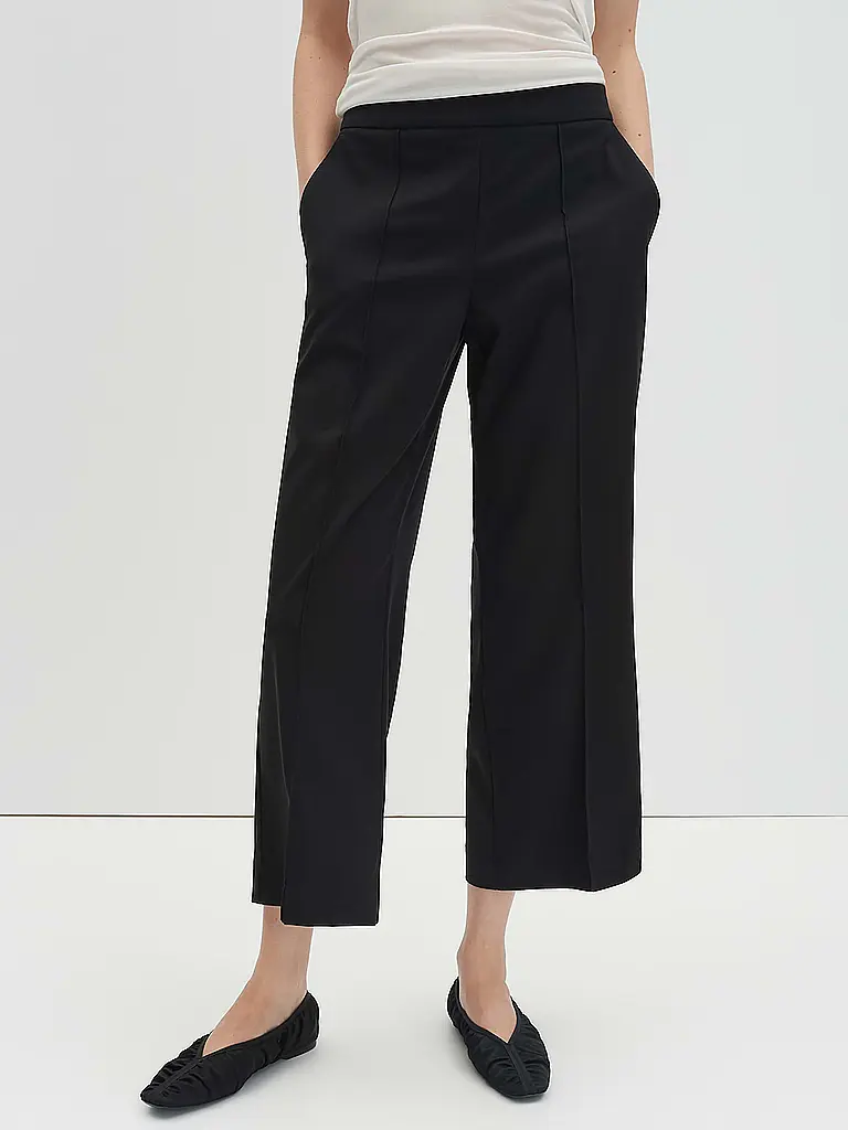 SOMEDAY | Culotte CHARLIE CROPPED WIDE | Nero