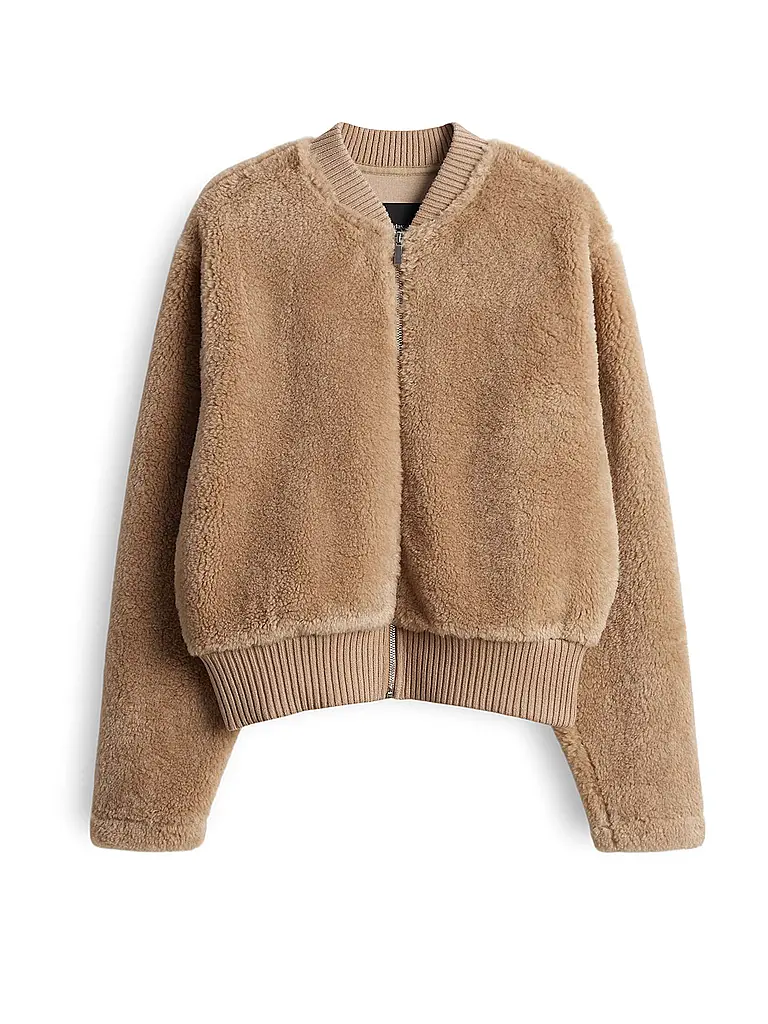 SOMEDAY | Giacca in pelliccia sintetica UFURRY | Marrone chiaro