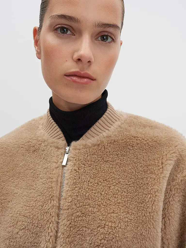 SOMEDAY | Giacca in pelliccia sintetica UFURRY | Marrone chiaro