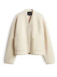 SOMEDAY | Giacca in pelliccia sintetica UTEDDY DETAIL | Crema