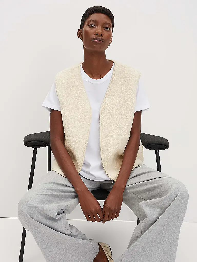 SOMEDAY | Gilet in pelliccia sintetica ULIV |