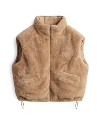 SOMEDAY | Gilet in pelliccia sintetica VAARI | Senape