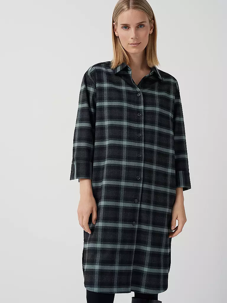 SOMEDAY | Hemdblusenkleid Quarolin | Nero