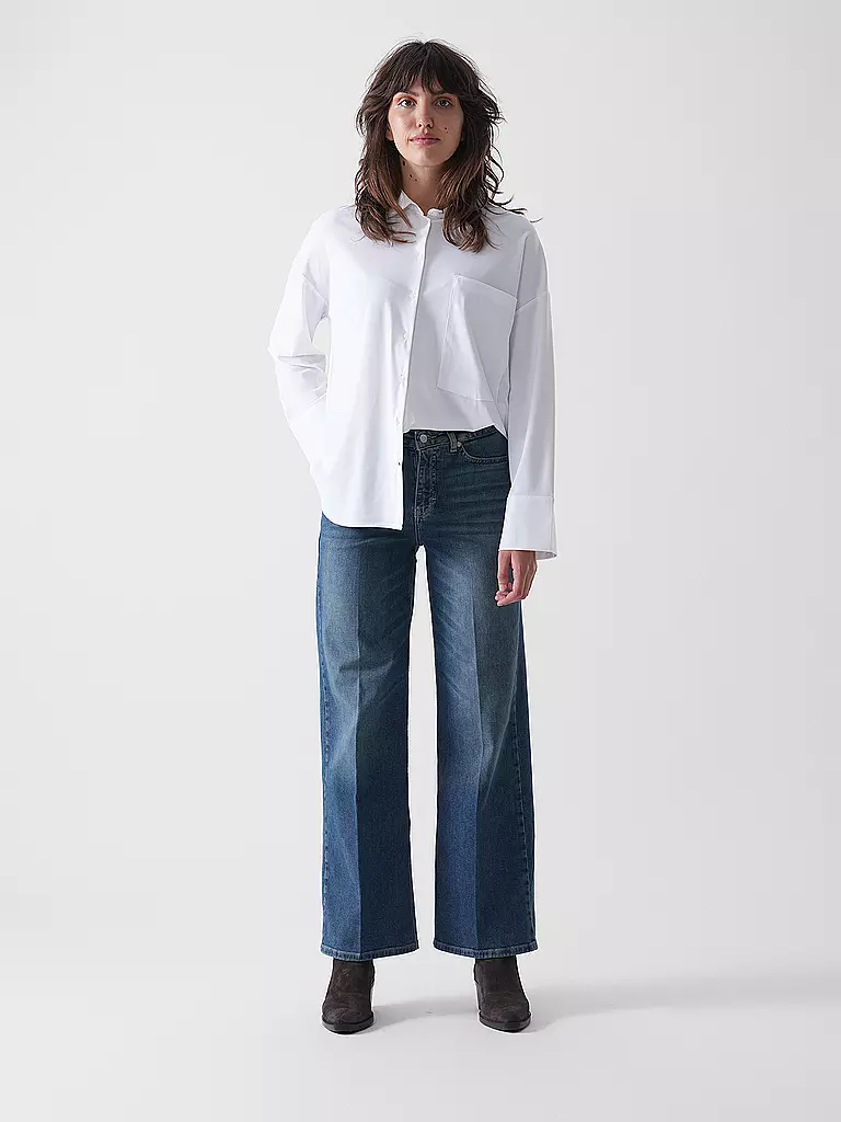 SOMEDAY | Jeans a gamba larga CARIE FRENCH | Blu scuro