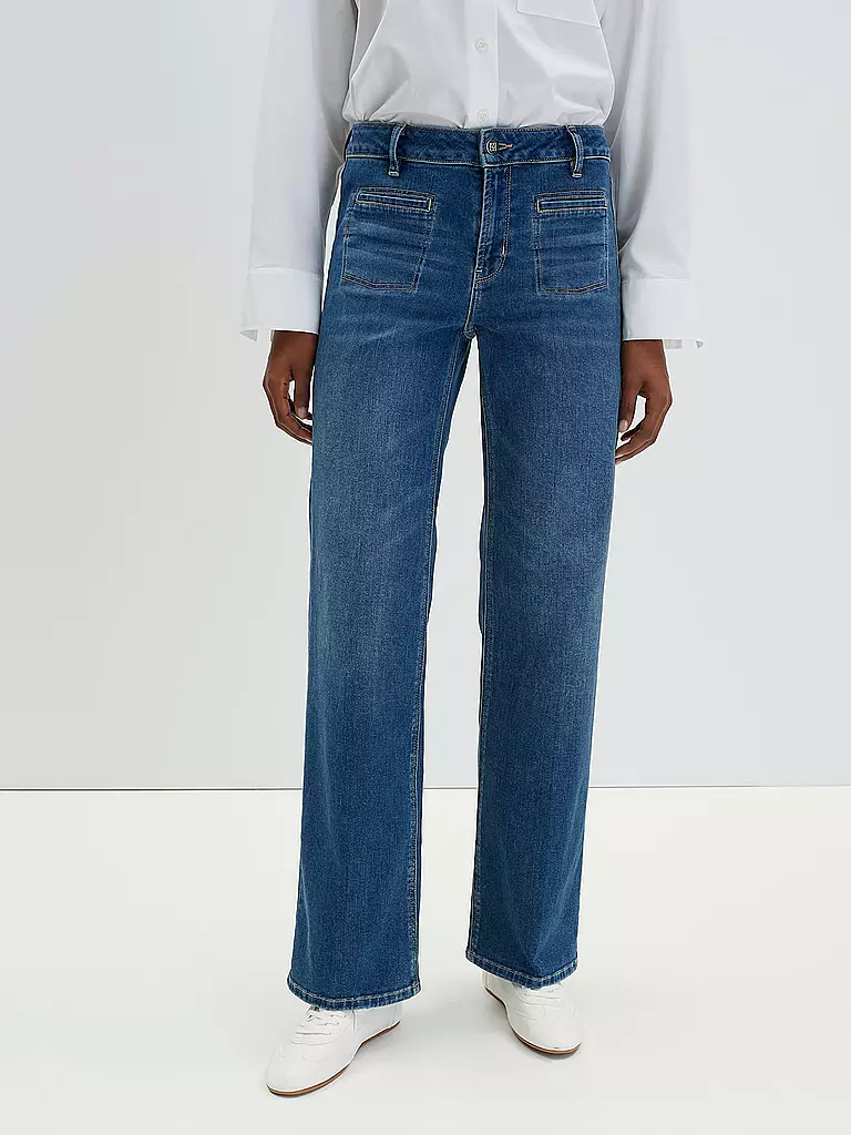 SOMEDAY | Jeans Flared Fit CARIE FRENCH | Blu scuro