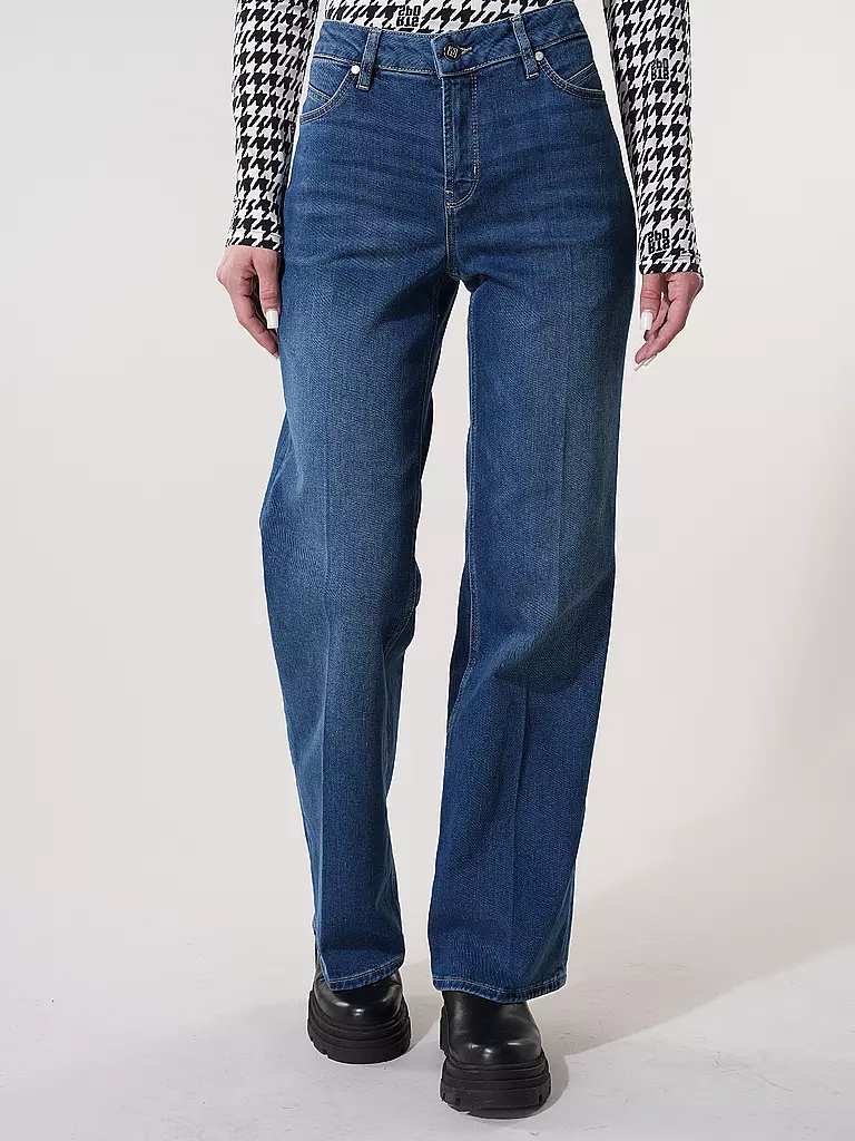 SOMEDAY | Jeans Flared Fit CARIE ICONIC | Blu scuro