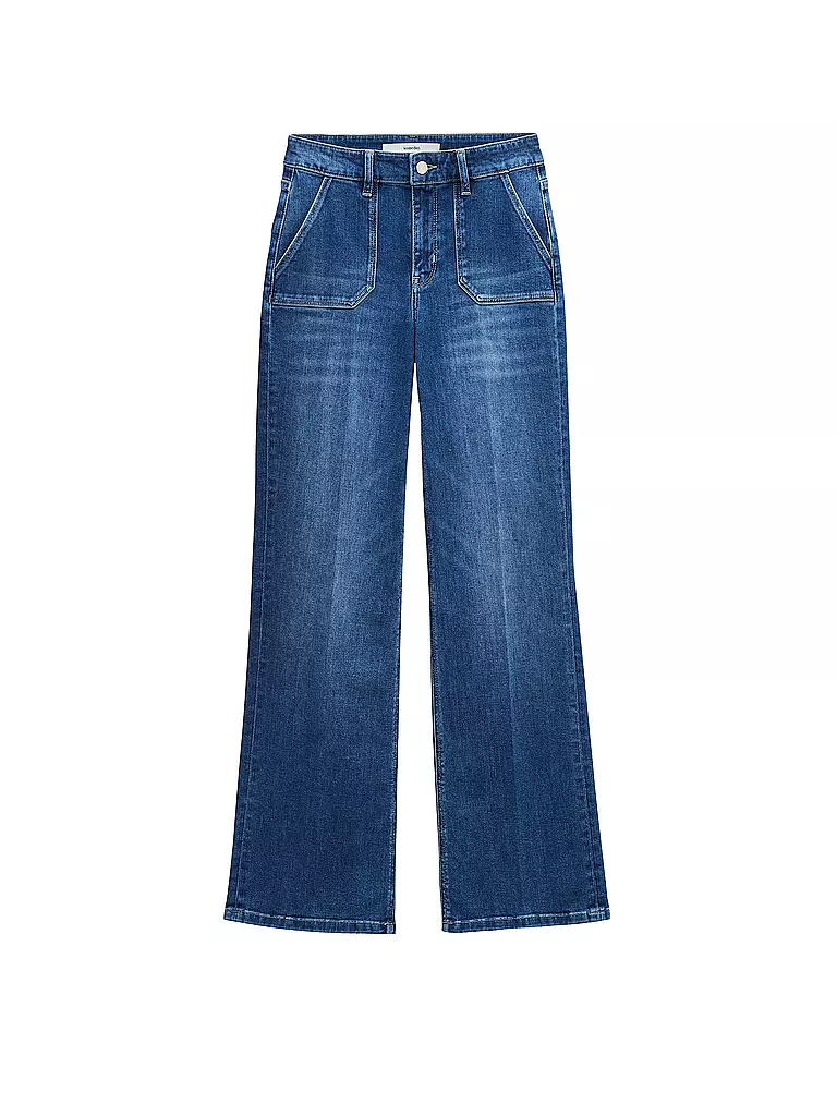 SOMEDAY | Jeans Flared Fit CARIE UTILITY | Blu scuro