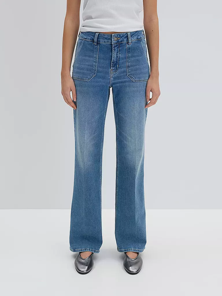 SOMEDAY | Jeans Flared Fit CARIE UTILITY | Blu