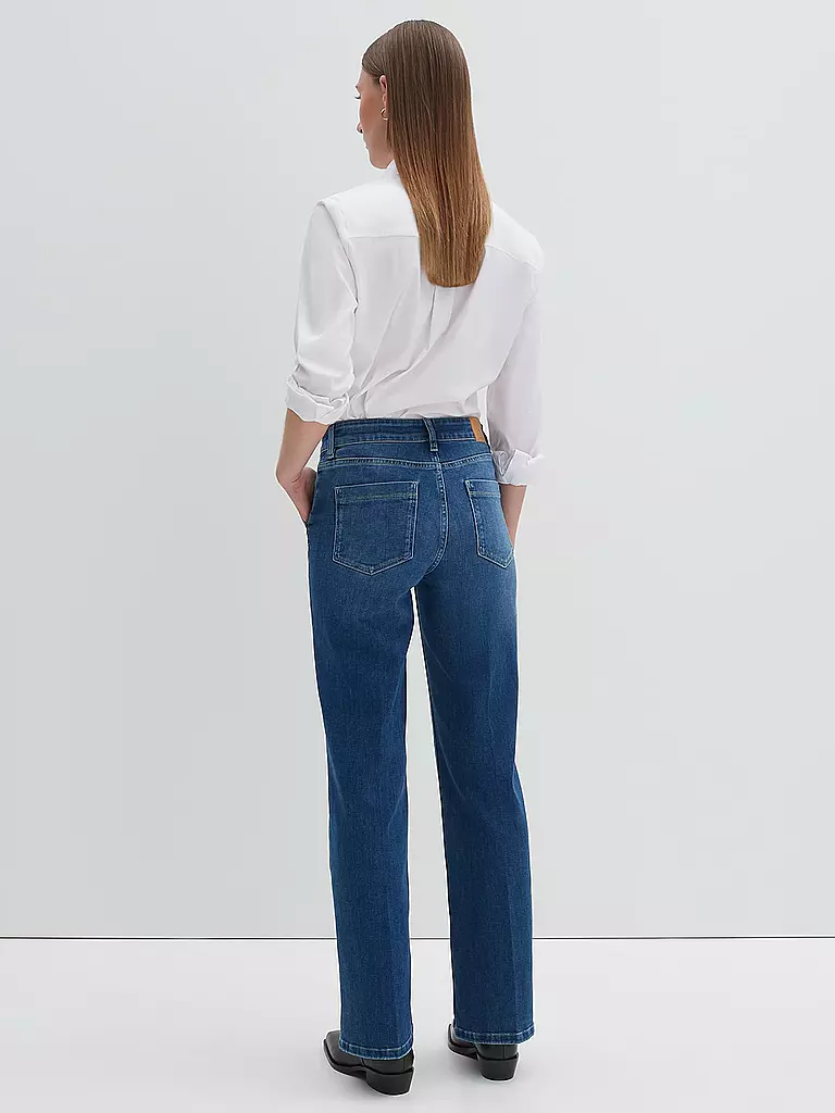 SOMEDAY | Jeans Flared Fit CARIE UTILITY | Blu scuro