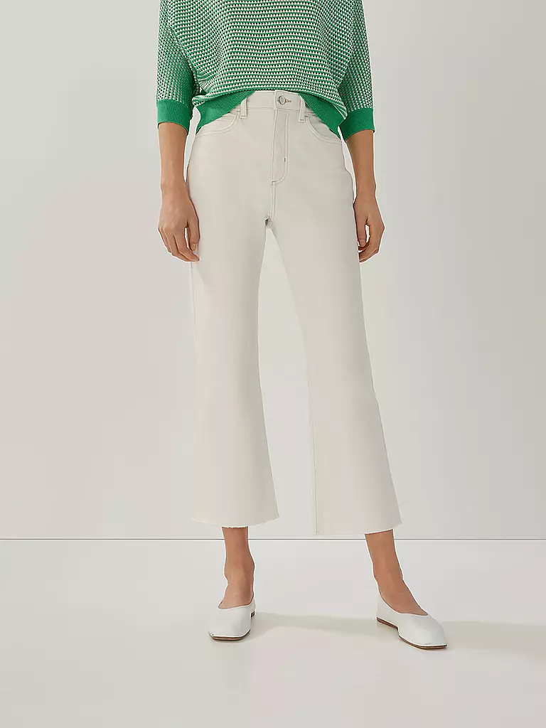 SOMEDAY | Jeans Straight Fit 7/8 CIFLARE BRIGHT | Crema