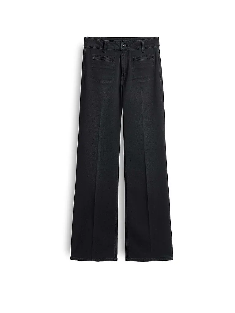 SOMEDAY | Jeans Wide Leg CARIE FRENCH | Nero