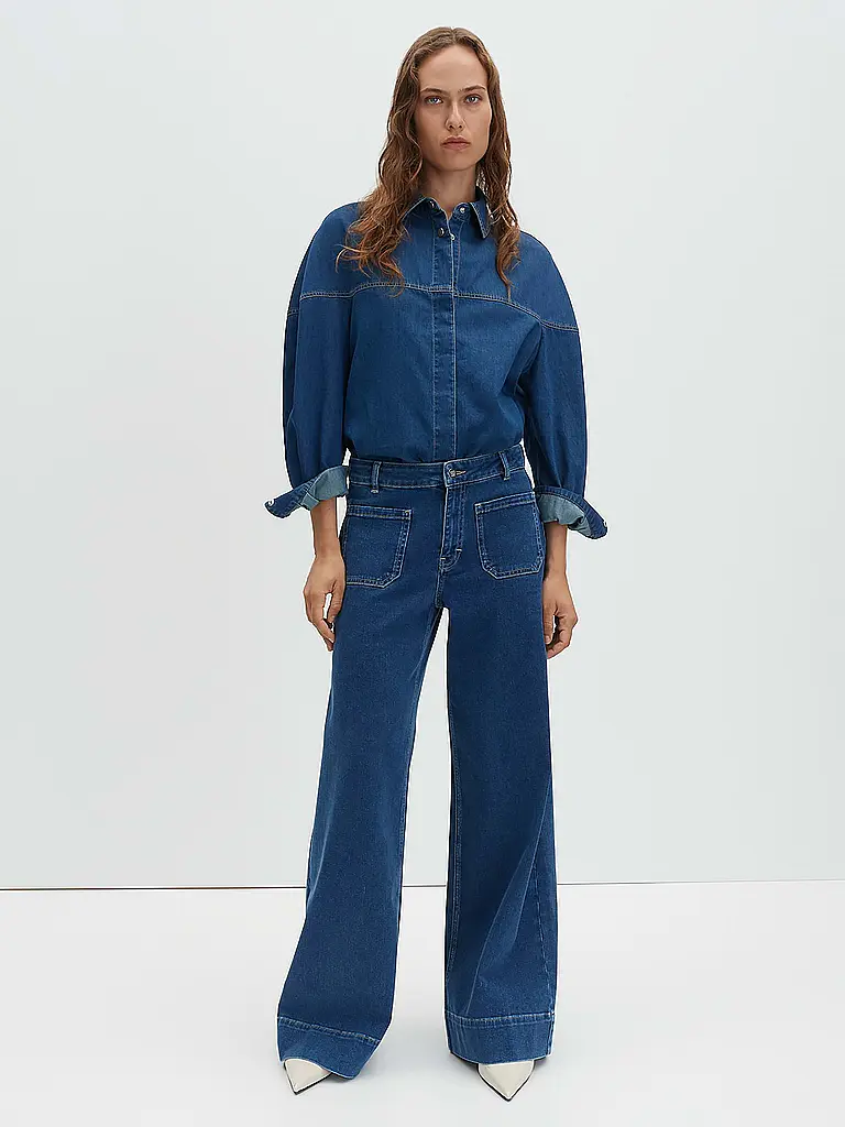 SOMEDAY | Jeans Wide Leg CELLMA FRENCH | Blu