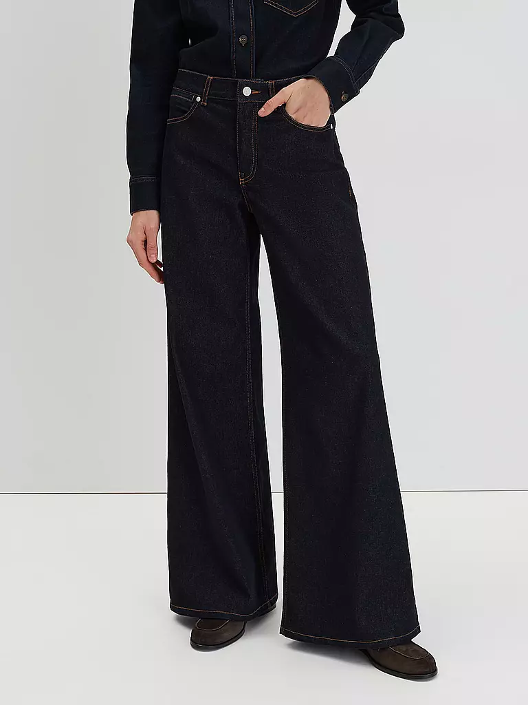 SOMEDAY | Jeans Wide Leg CELLMA PALAZZO | Blu scuro