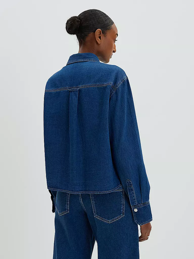 SOMEDAY | Jeansbluse ZAPIRA | Blu scuro
