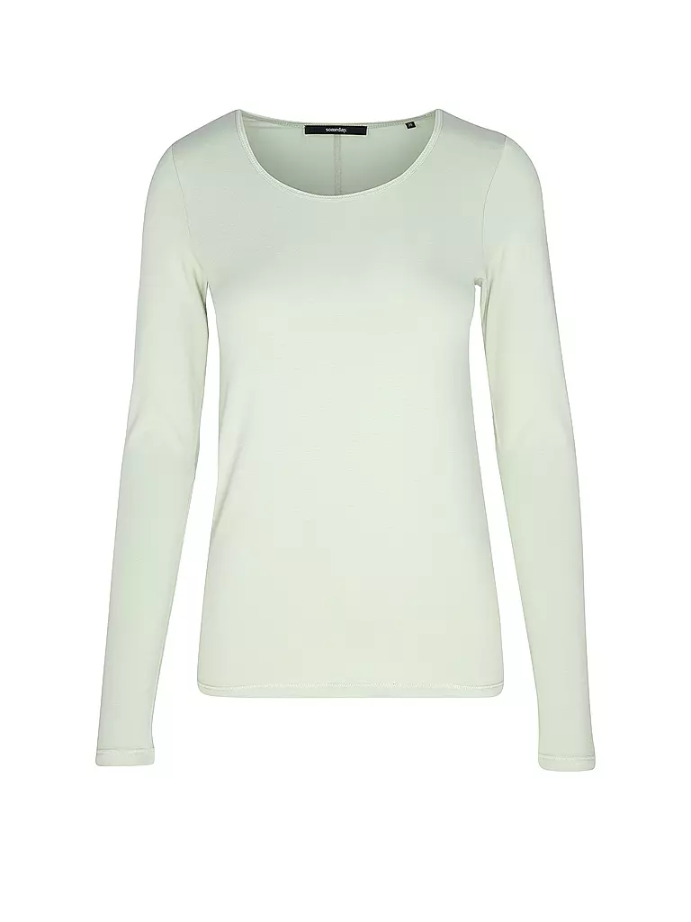 SOMEDAY | Langarmshirt KALIA | Verde chiaro