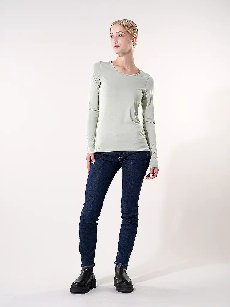 SOMEDAY | Langarmshirt KALIA | Verde chiaro