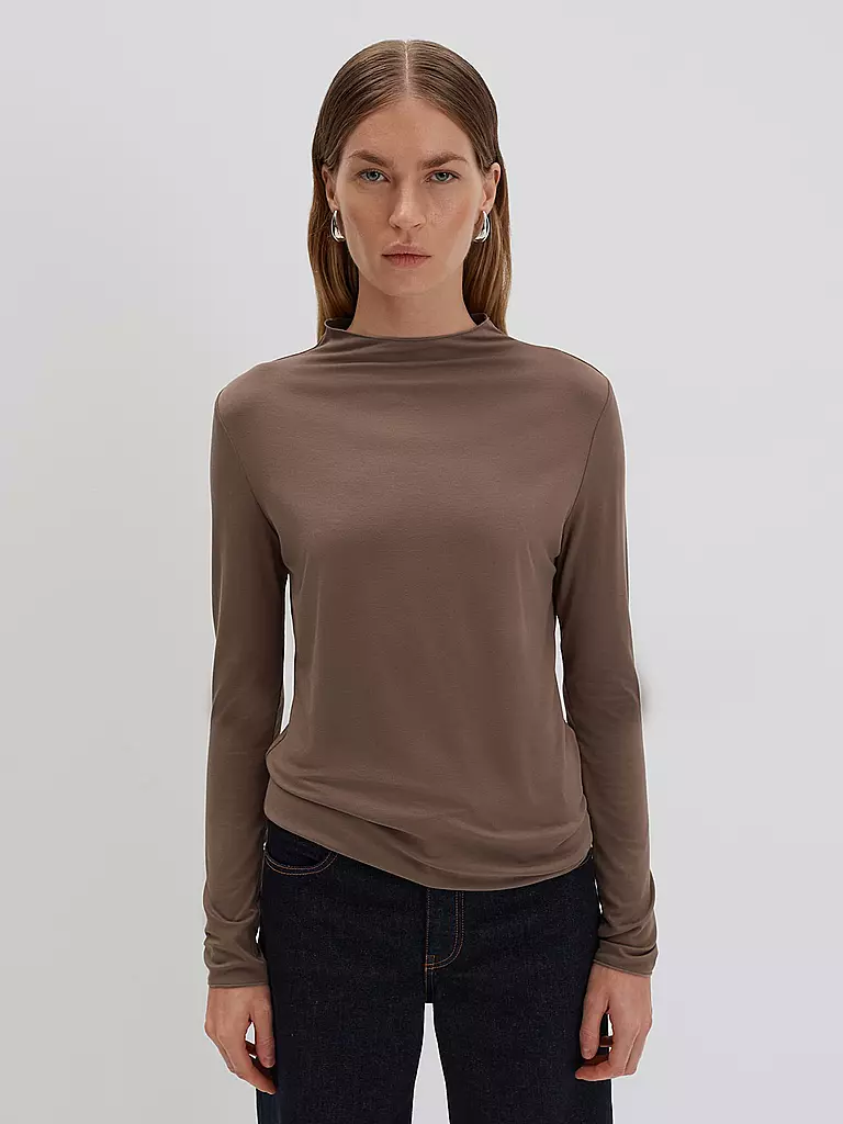 SOMEDAY | Langarmshirt KARINN | Marrone