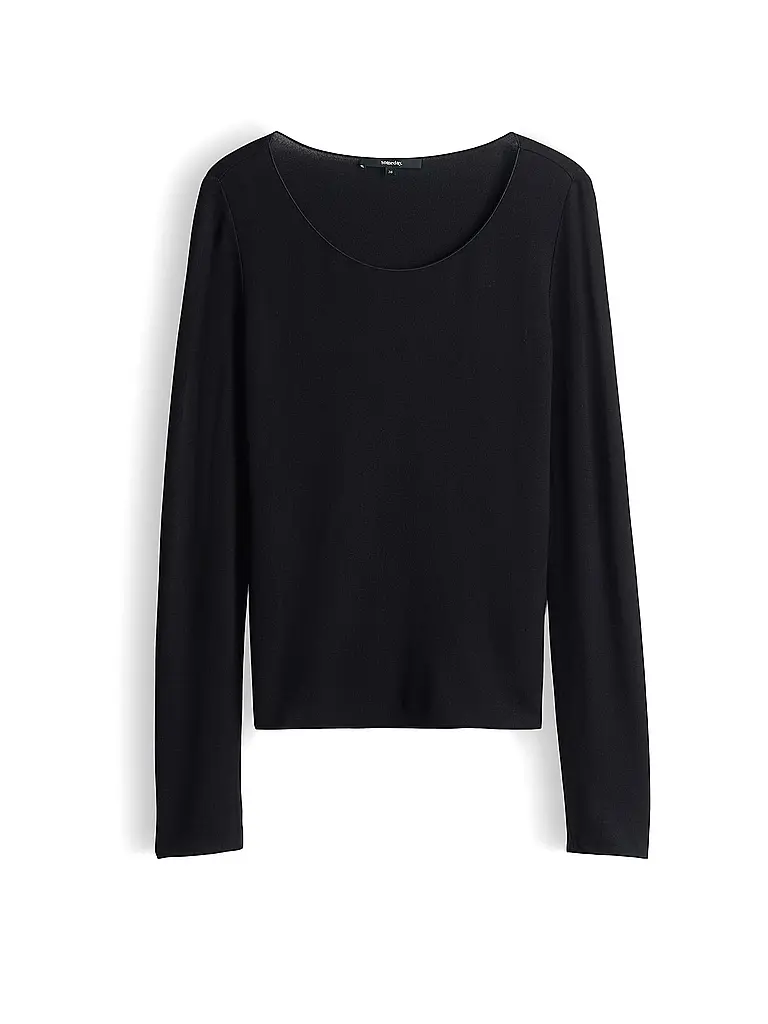 SOMEDAY | Langarmshirt KIROSA SOFT LONG | Nero