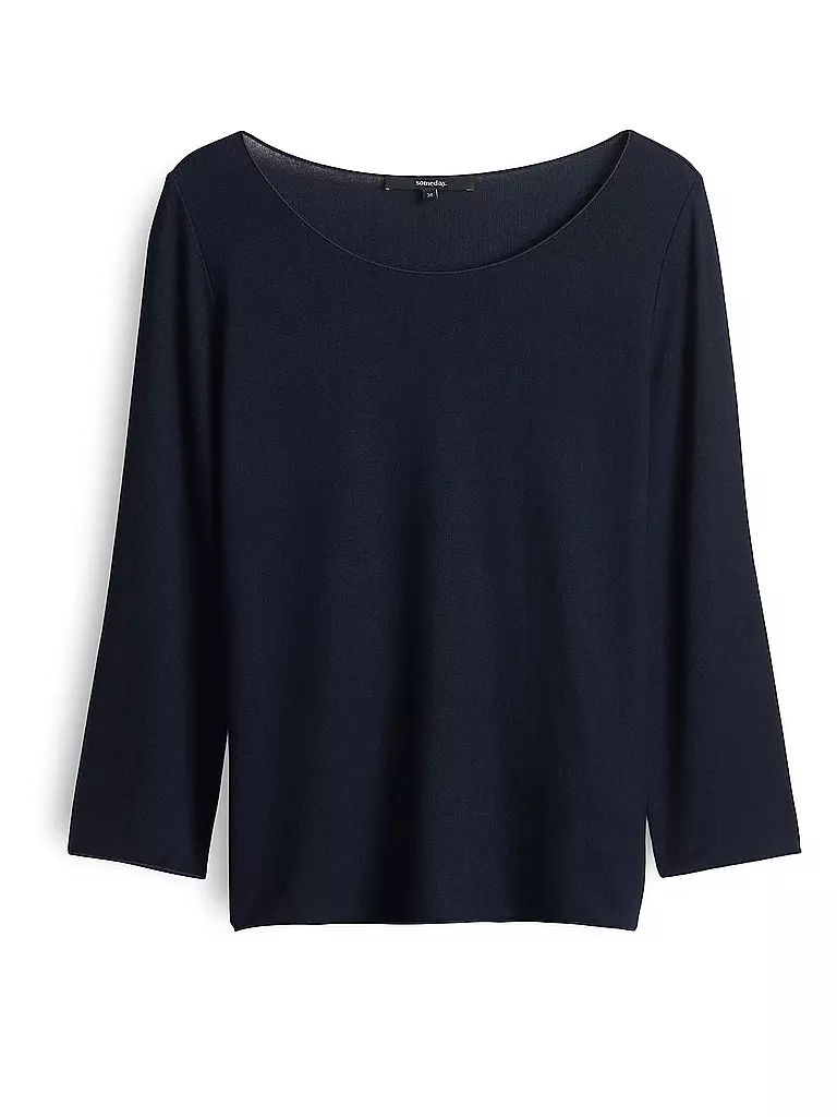 SOMEDAY | Langarmshirt KIROSA SOFT | Blu scuro