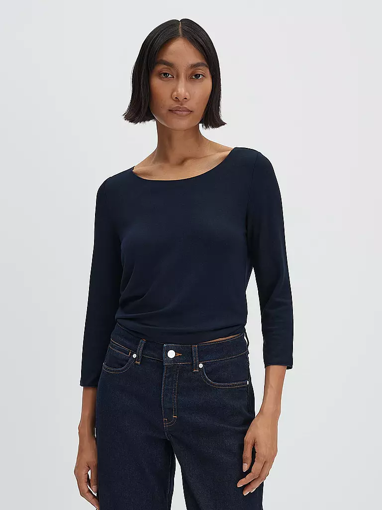 SOMEDAY | Langarmshirt KIROSA SOFT | Blu scuro