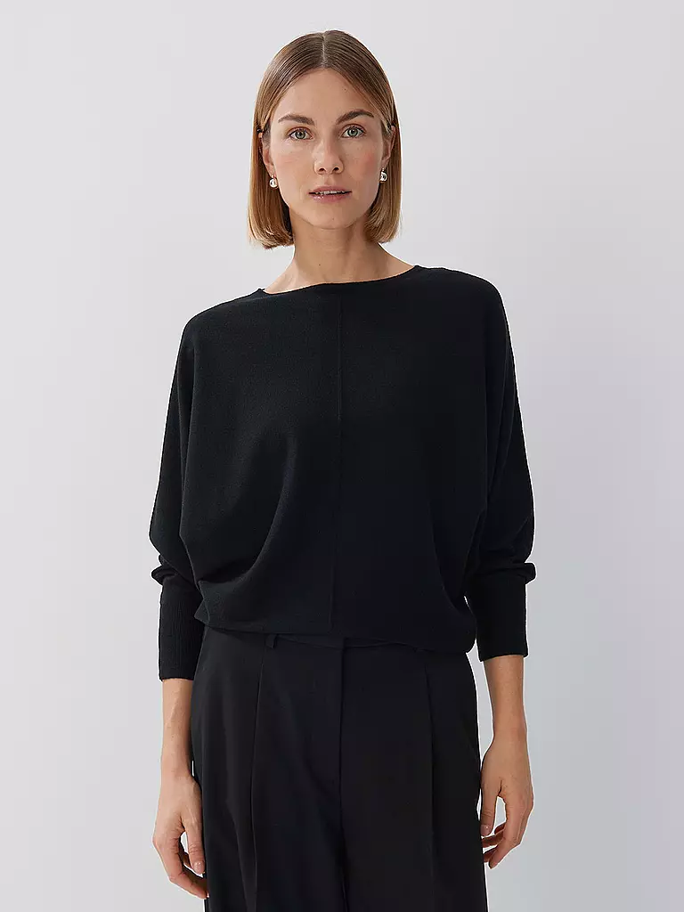 SOMEDAY | Langarmshirt TALIYA DETAIL | Nero