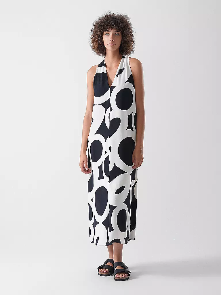 SOMEDAY | Mididress QEDIRA PRINT | Nero