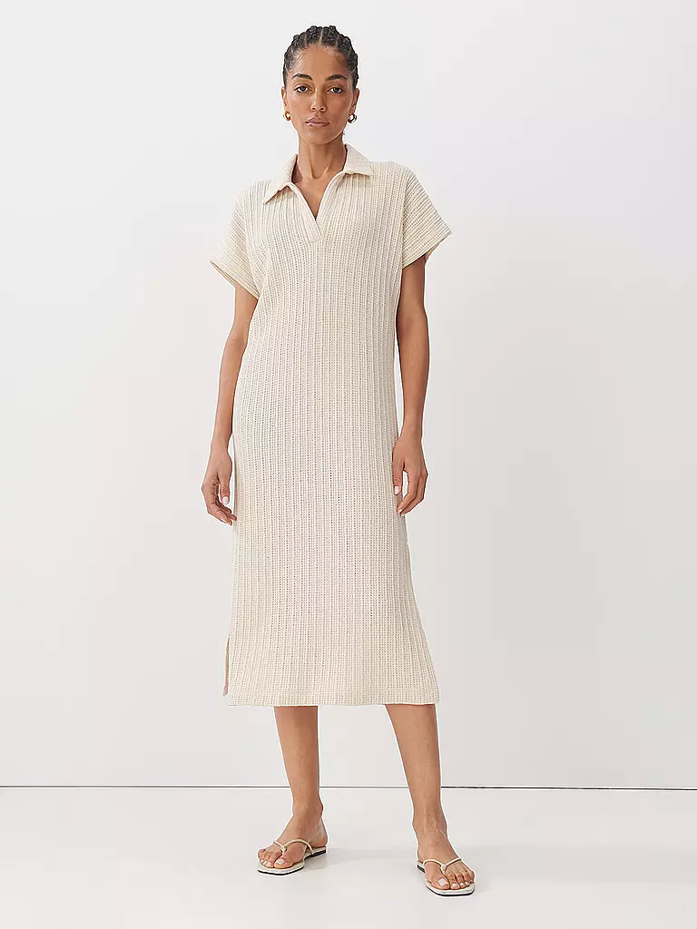 SOMEDAY | Midikleid QAMIBI | Crema