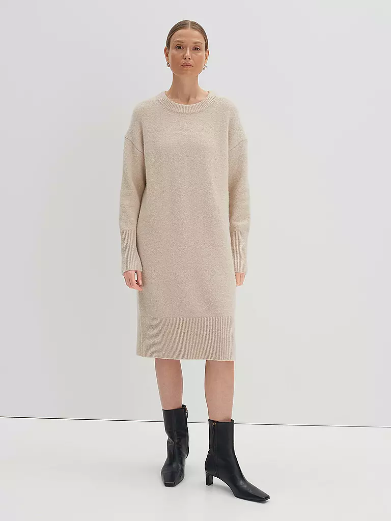 SOMEDAY | Midikleid QIOLA | Beige