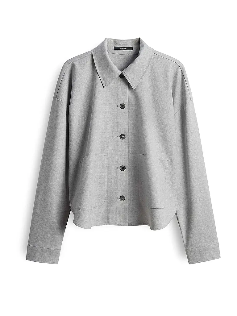 SOMEDAY | Overshirt ZAARI | Grigio