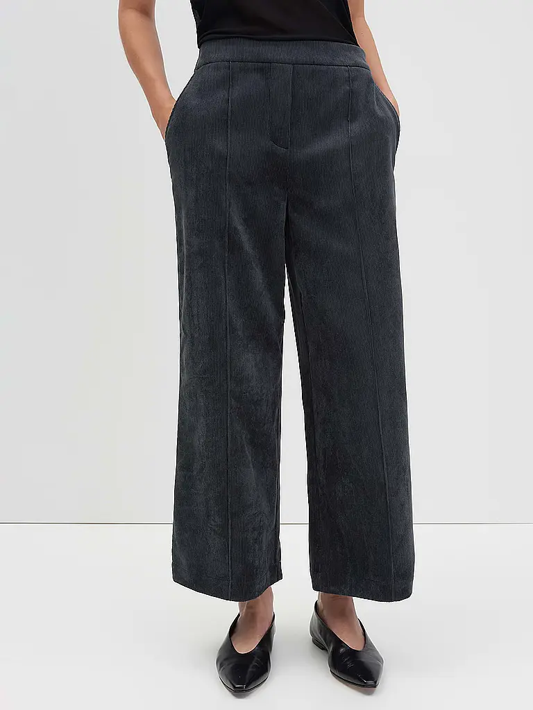 SOMEDAY | Pantaloni a coste CURILO CORDUROY | Blu scuro
