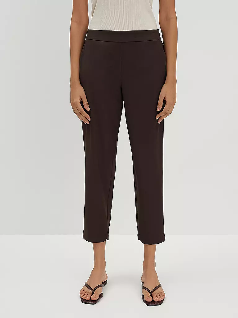 SOMEDAY | Pantaloni business CHARLIE | Marrone