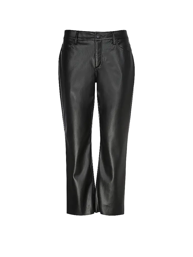 SOMEDAY | Pantaloni effetto pelle CARILE | Nero