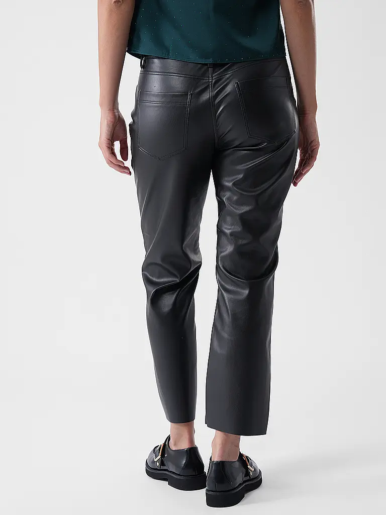 SOMEDAY | Pantaloni effetto pelle CARILE | Nero