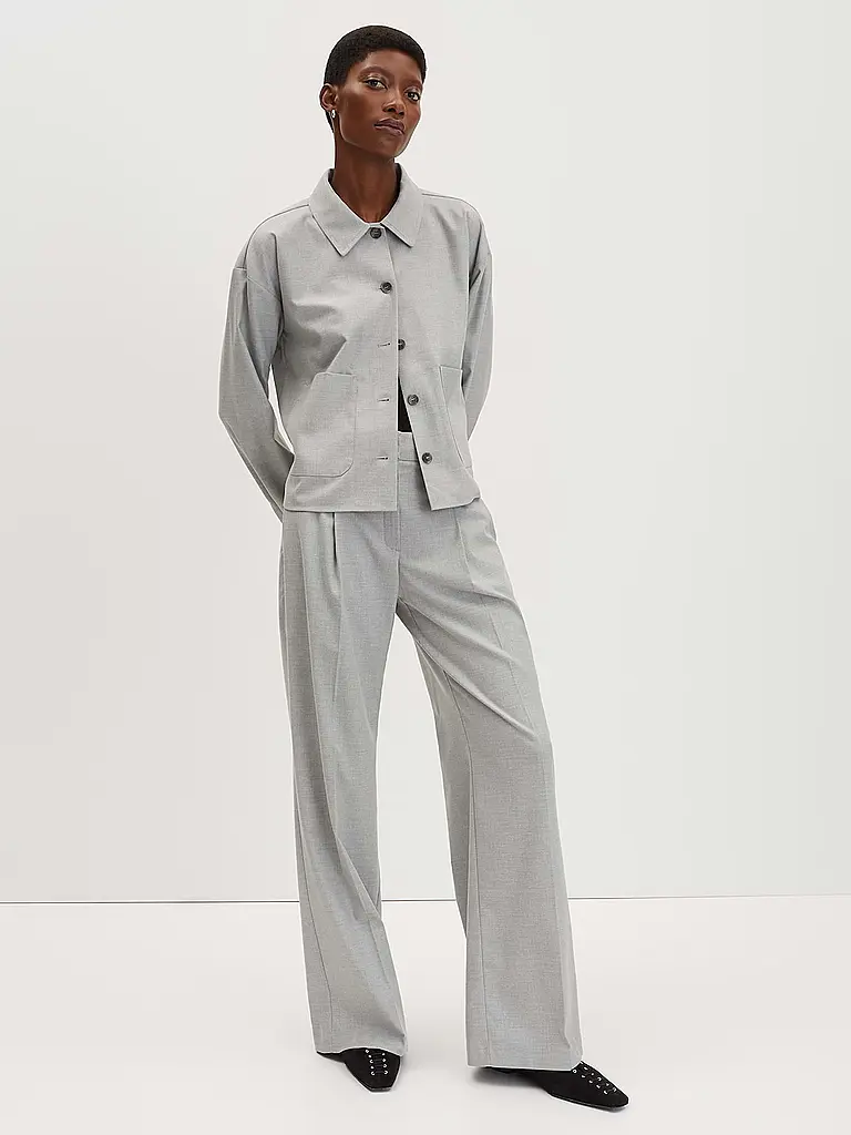 SOMEDAY | Pantaloni Marlene CATSBY SOFT | Grigio chiaro
