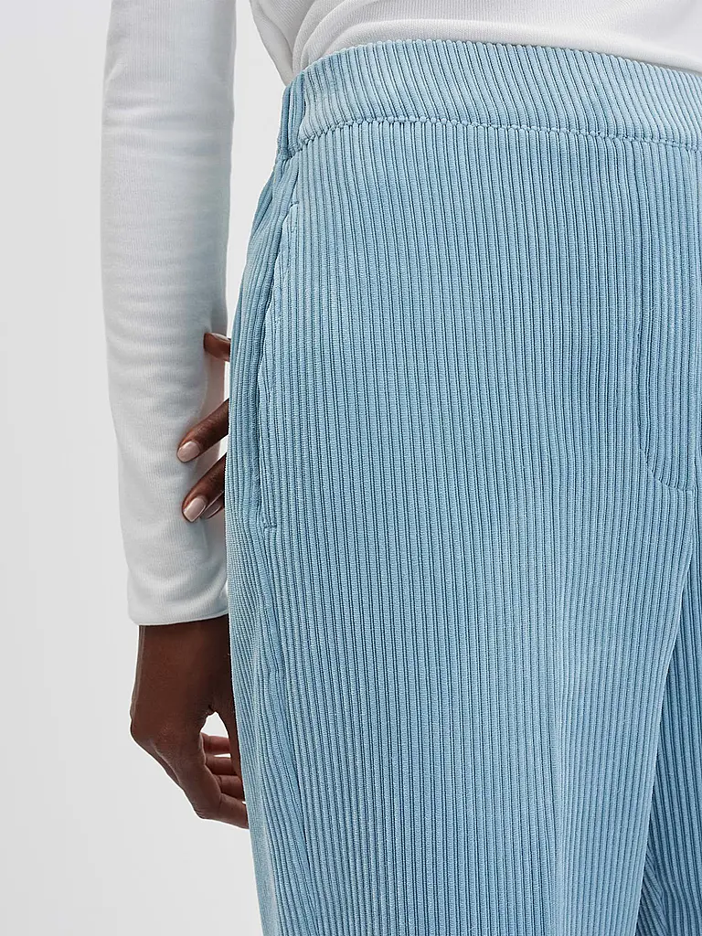SOMEDAY | Pantaloni Marlene CEVIL CORDUROY | Blu chiaro