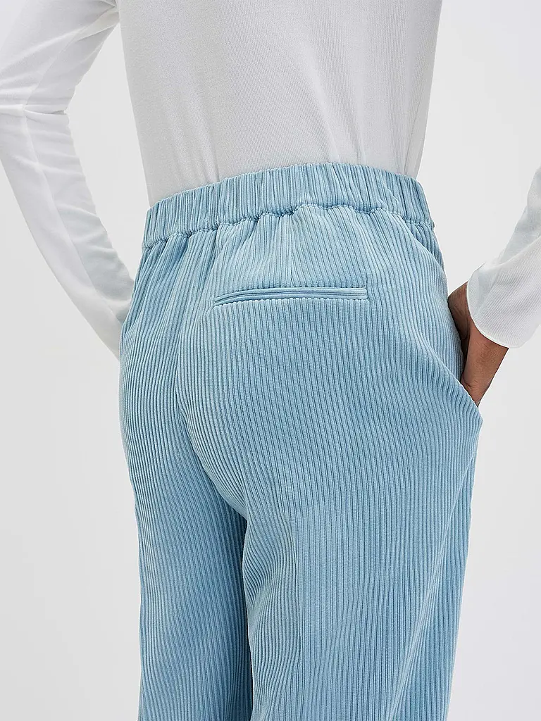 SOMEDAY | Pantaloni Marlene CEVIL CORDUROY | Blu chiaro